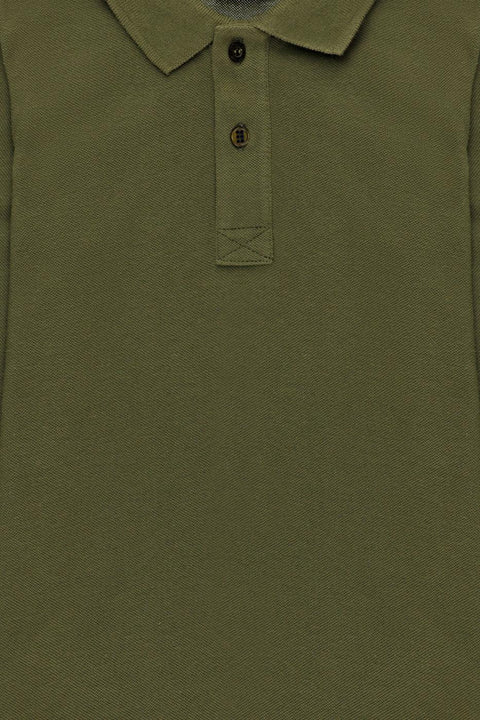 Us Polo Assn Boys Green Sweatshirt Basic