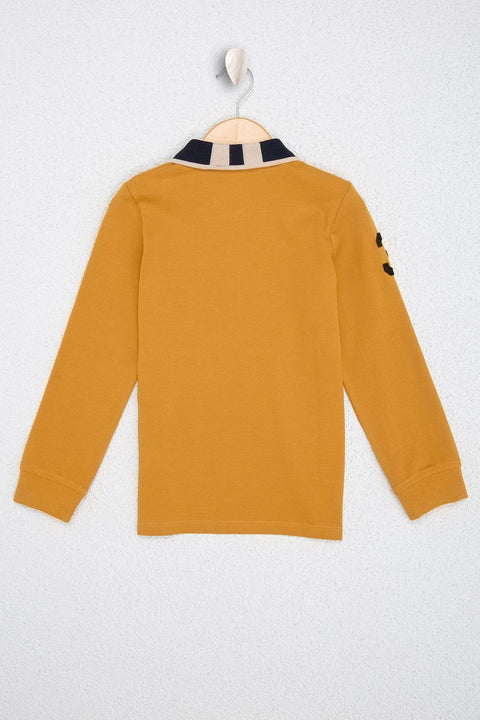 Us Polo Assn Boys Green Sweatshirt Basic