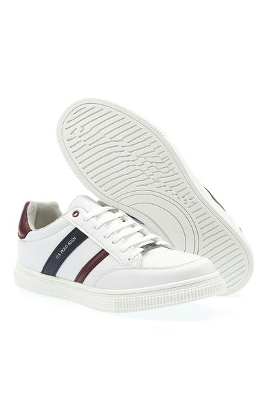 Us Polo Assn Men White Sneakers