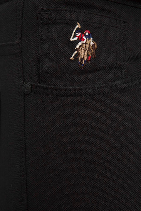 Us Polo Assn Black Chinos Pants
