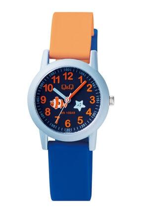 Q&Q Girl-boy Wristwatch+100 Meters Waterproof 10 Different Colors Orange