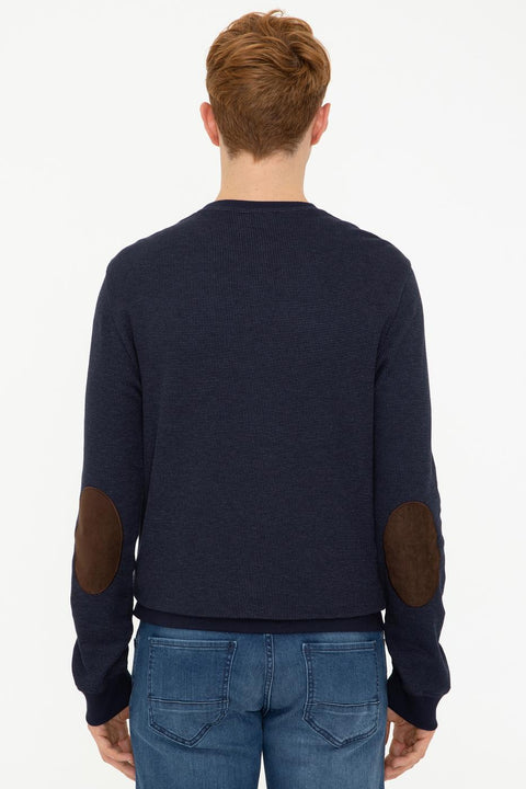 Us Polo Assn  Men's Navy Sweatshirt 50236865-VR033