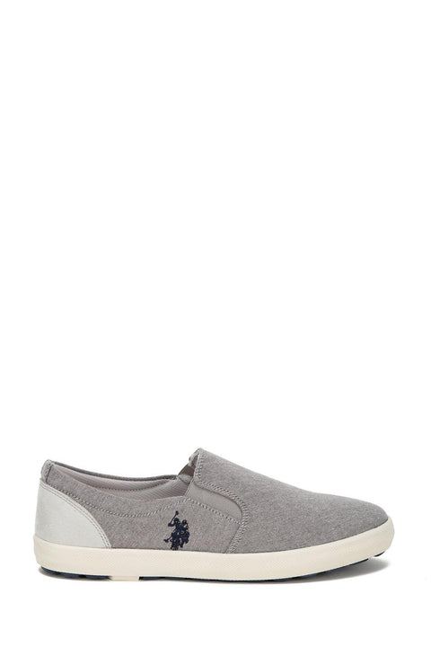 Us Polo Assn Men Gray Slip On Shoes