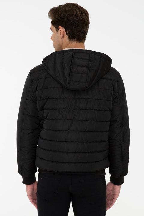 Us Polo  Assn  Men Black Jacket Synthetic