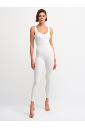 Dilvin Women's Gathering Sleeveless Jumpsuit