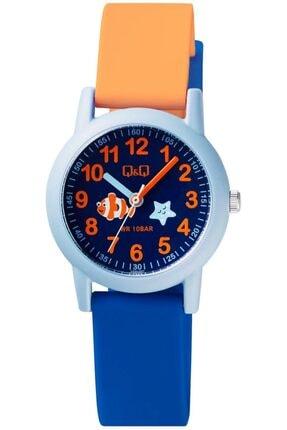 Q&Q Unisex Kids Navy Blue Waterproof Wristwatch