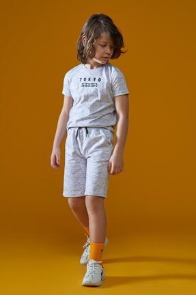 DeFacto Boy Net Pattern Bermuda Shorts