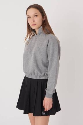Addax Zipper Collar Sweat S0560