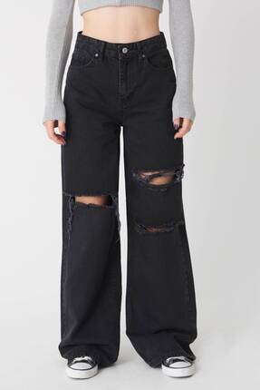 Addax Ripped Detailed Jean Trousers