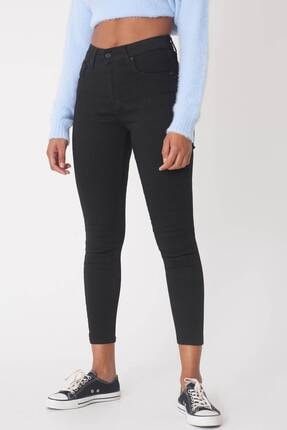 Addax Women's Black High Waist Trousers