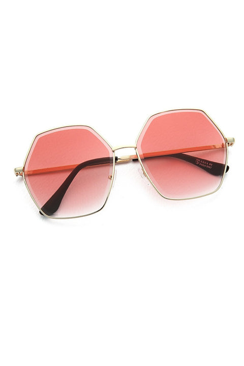 Aqua Di Polo Basic Gold Women's Sunglasses
