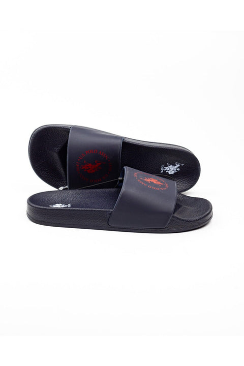 Us Polo Assn LIPA Navy Blue Women's Slippers