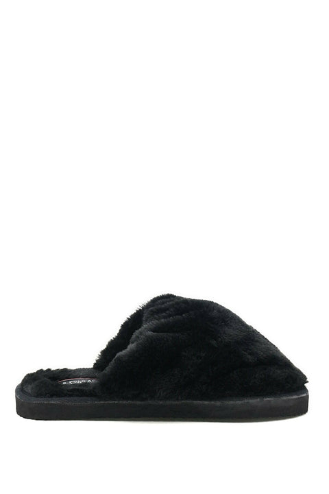 Us Polo Assn Ohia Black Women's Indoor Slippers