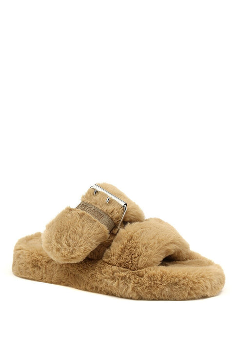 Us Polo Assn Pilly Beige Women's Indoor Slippers