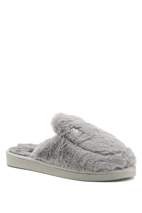 Us Polo Assn Preston Gray Women's Indoor Slippers