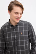 Us Polo Assn Men's Gray Shirt 50207054-VR006