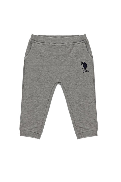Us Polo Assn Boys Gray Knitted Pants