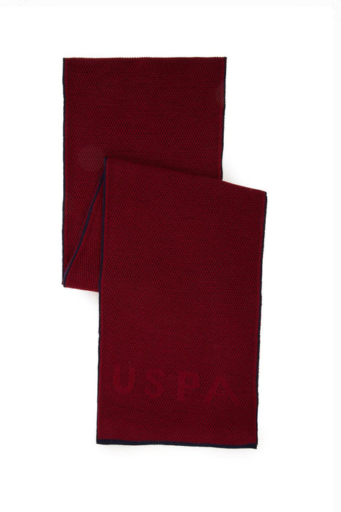 Us Polo Assn  Men's Red Scarf 50229576-VR178