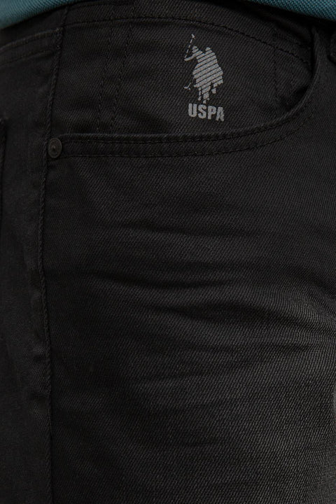 Us Polo Assn Black Denim Pants