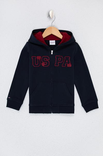 Us Polo Assn Boys Green Sweatshirt Basic