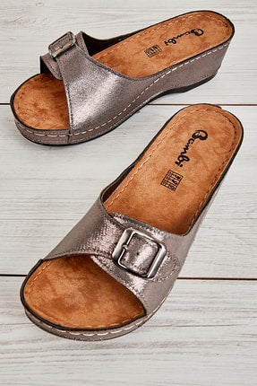 Bambi Lead Patent Leather Women's Slippers