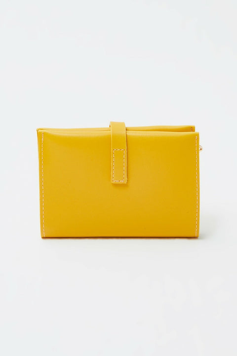 Aqua Di Polo Women's Yellow Wallet