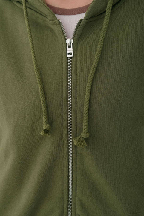 Addax Zipped Oversize Sweat H9520