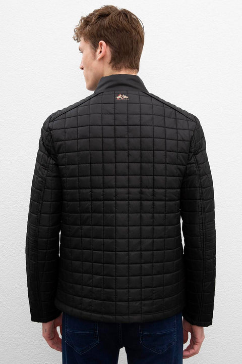 Us Polo  Assn Men Black Jacket