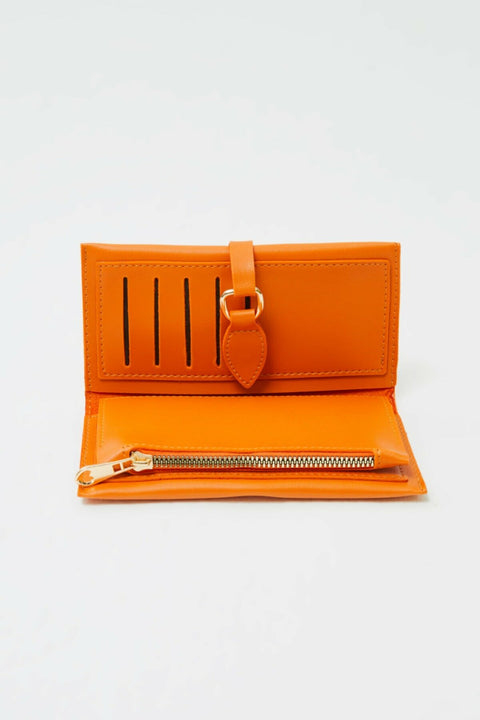 Aqua Di Polo Women's Orange Wallet