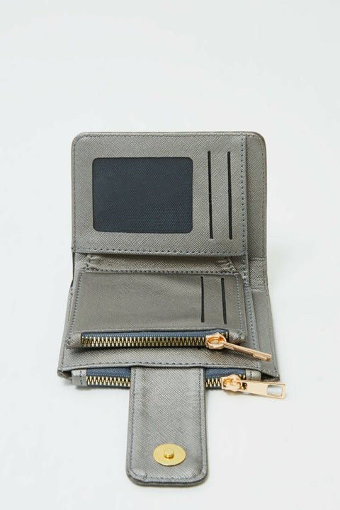 Aqua Di Polo Women's Gray Wallet