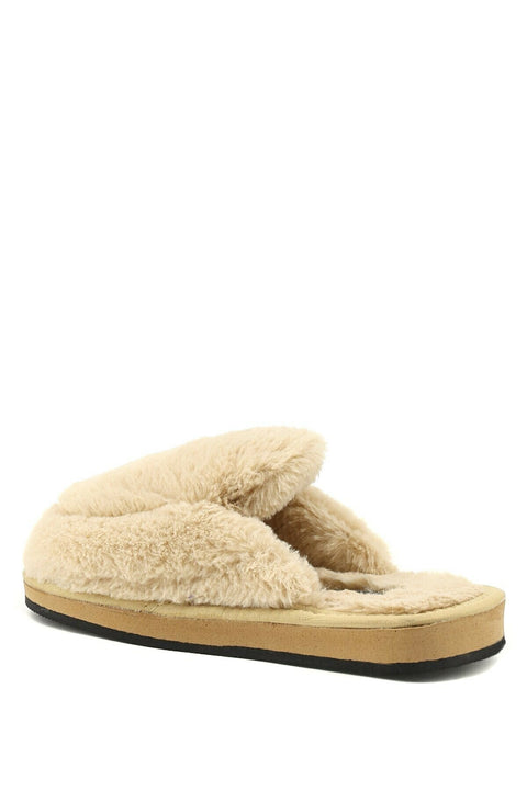 Us Polo Assn Preston Beige Women's Indoor Slippers