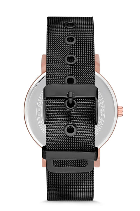 Aqua Di Polo Black Men's Wristwatch 8682367014016