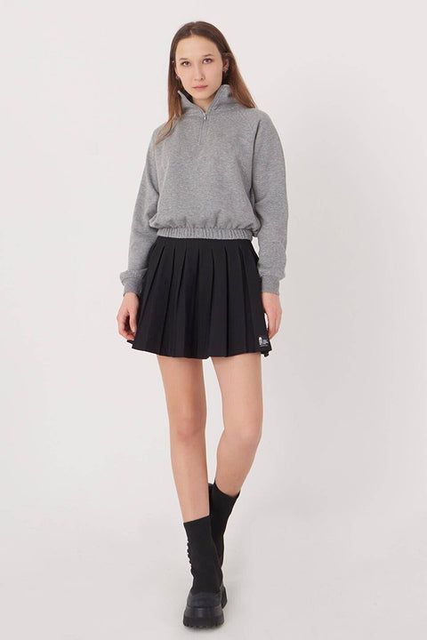 Addax Zipper Collar Sweat S0560