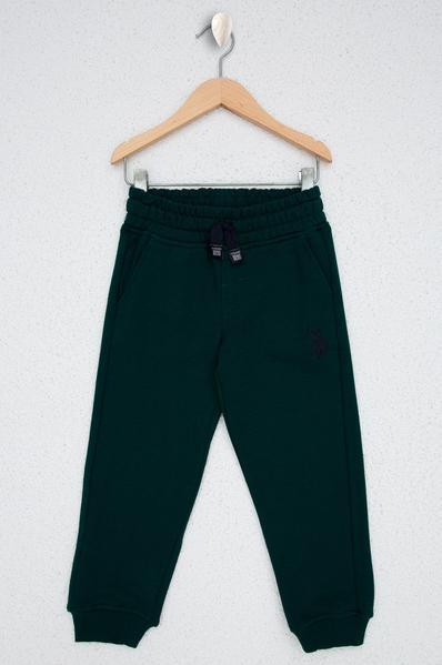 Us Polo Assn Boys Green Knitted Pants