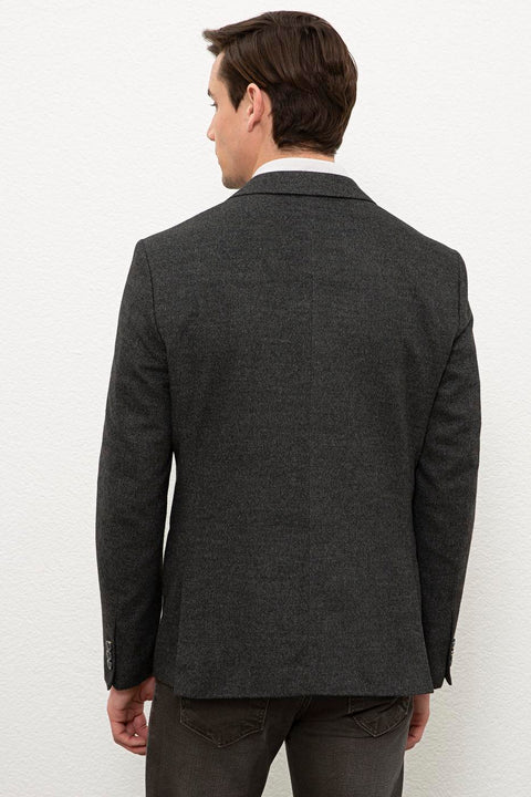 Us Polo Assn Gray Men 's Blazer  Jacket