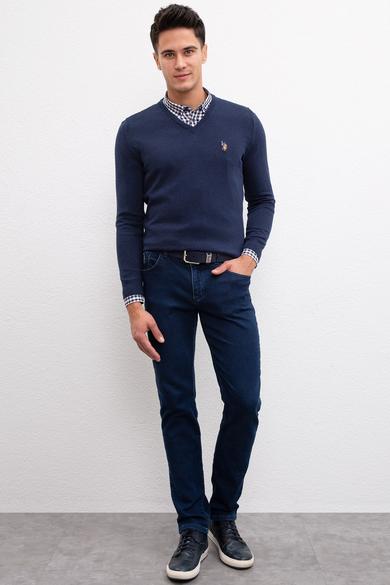 Us Polo Assn Men's Navy Blue Knitwear Sweater 50207651-VR033