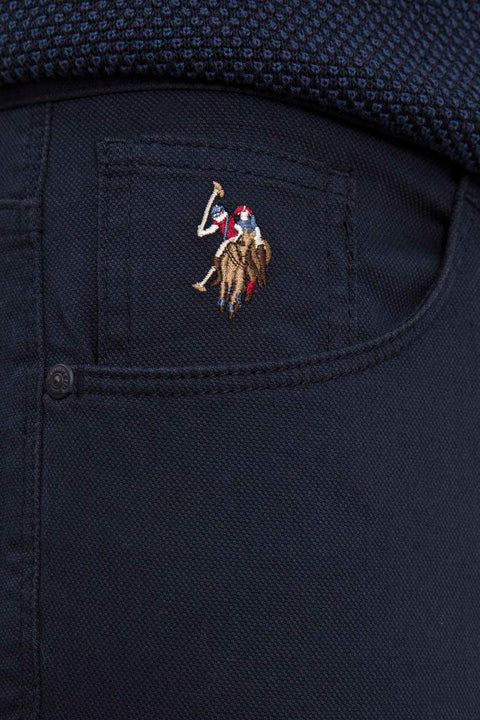 Us Polo Assn Navy Blue Chinos Pants
