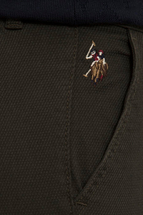 Us Polo Assn Green Chinos Pants