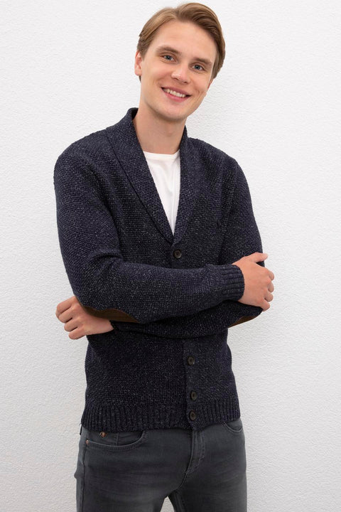 Us Polo Assn Navy Blue Knitwear Cardigan