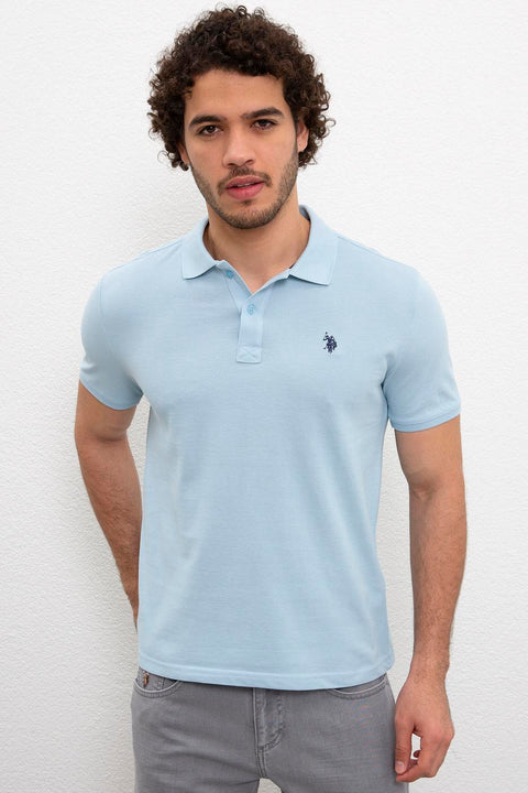 Us Polo Assn Men's Blue T-Shirt Basic 50217612-VR073