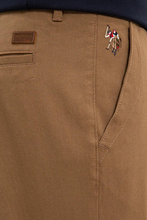 Us Polo Assn Us Polo Assn Brown Chinos Pants
