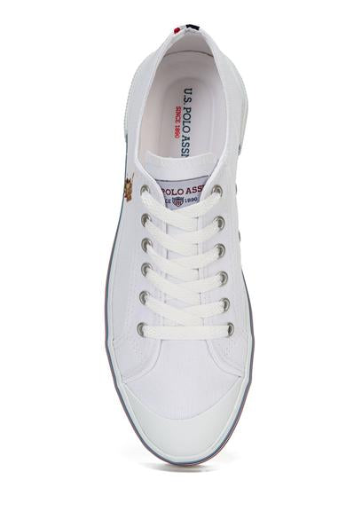 Us Polo Assn Men White Chuck Taylor Sneakers