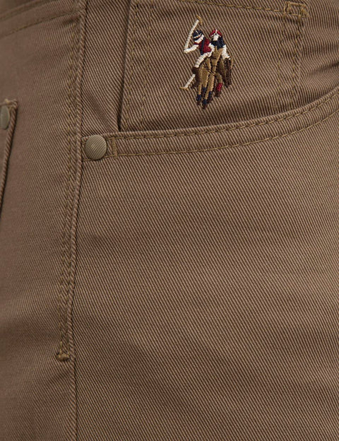 Us Polo Assn Brown Chinos Pants