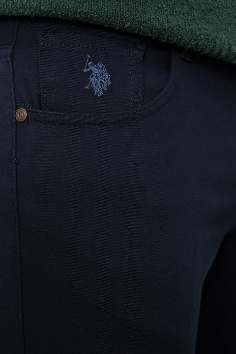 Us Polo Assn Navy Blue Chinos Pants