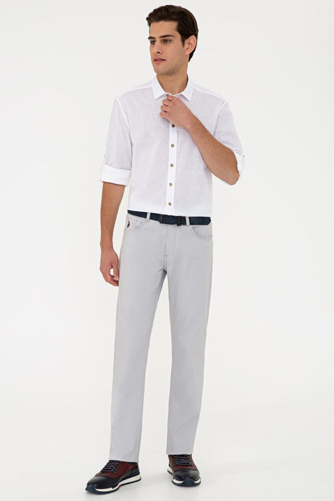 Us Polo Assn Gray Chinos Pants