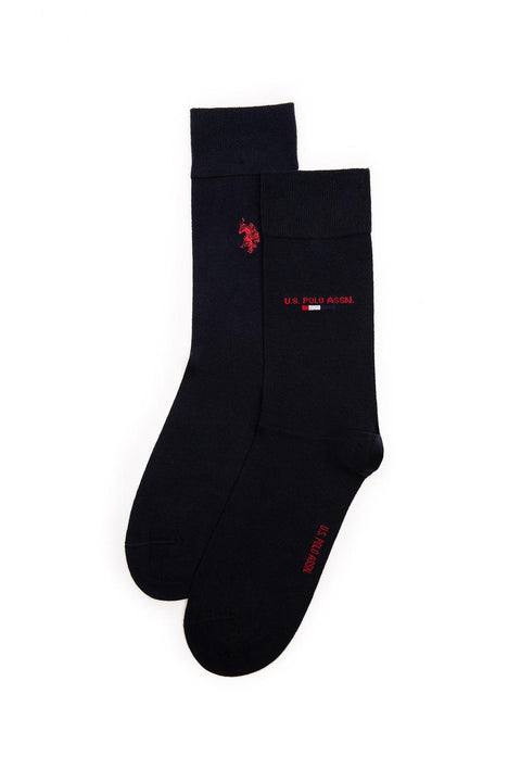 Us Polo Assn Men's Navy Blue Socks 50228662-VR033