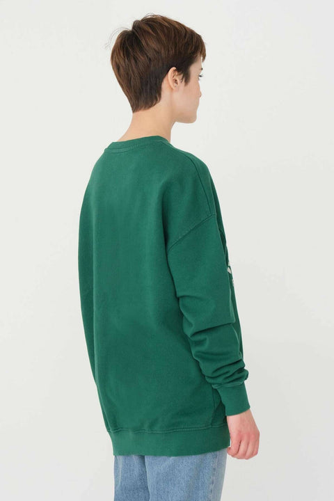 Addax Text Detailed Sweat S9720
