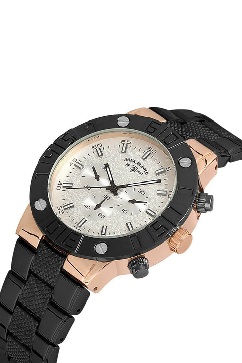 Aqua Di Polo Metal Men's Wristwatch 8682367085498