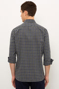 Us Polo Assn Men's Navy Blue Shirt Long Sleeve 50226586-VR033