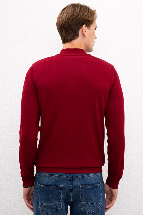 Us Polo Assn Burgundy  Knitwear Cardigan Basic